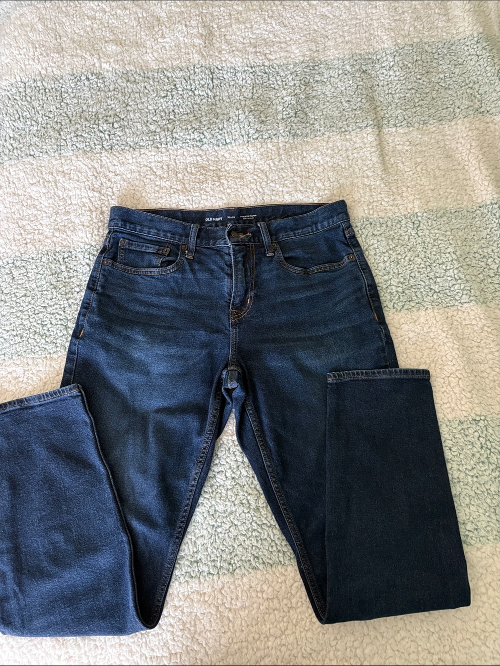 Old Navy Dark Indigo Straight Leg Jeans